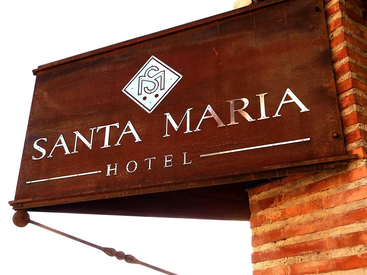 Hotel Santa Maria De Alquézar Exterior foto